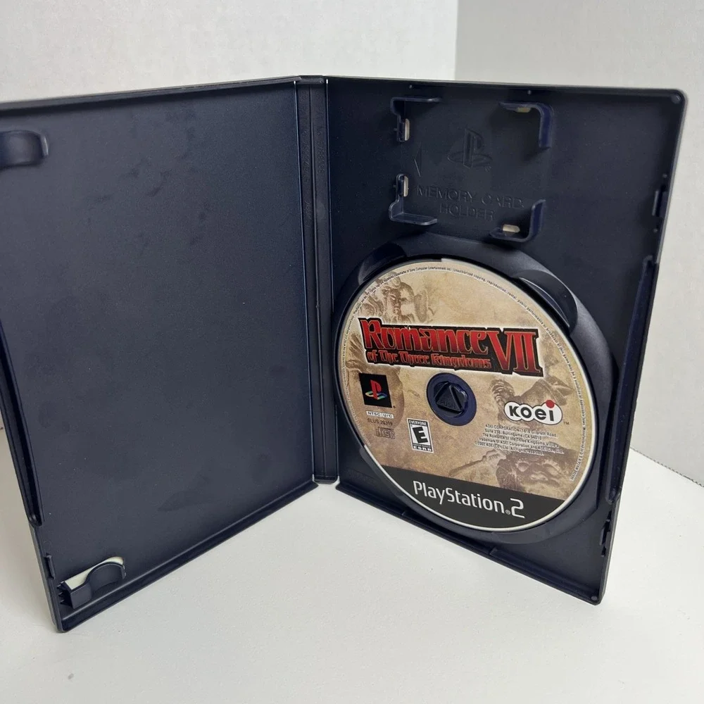 Romance of the Three Kingdoms VII Sony PlayStation 2 PS2 2002 KOEI Strategy Game